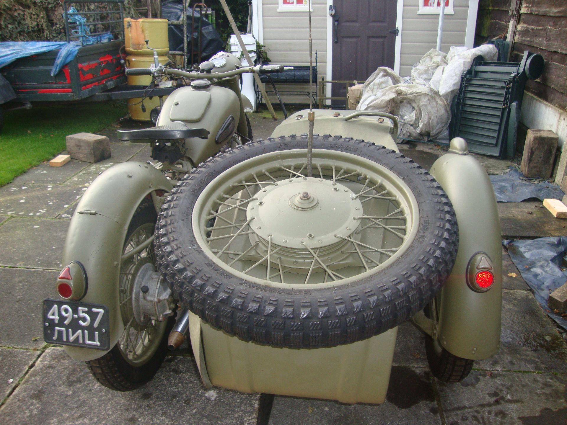 Dnepr 16 K750cc MOTORBIKE & SIDECAR, registration - Image 2 of 8