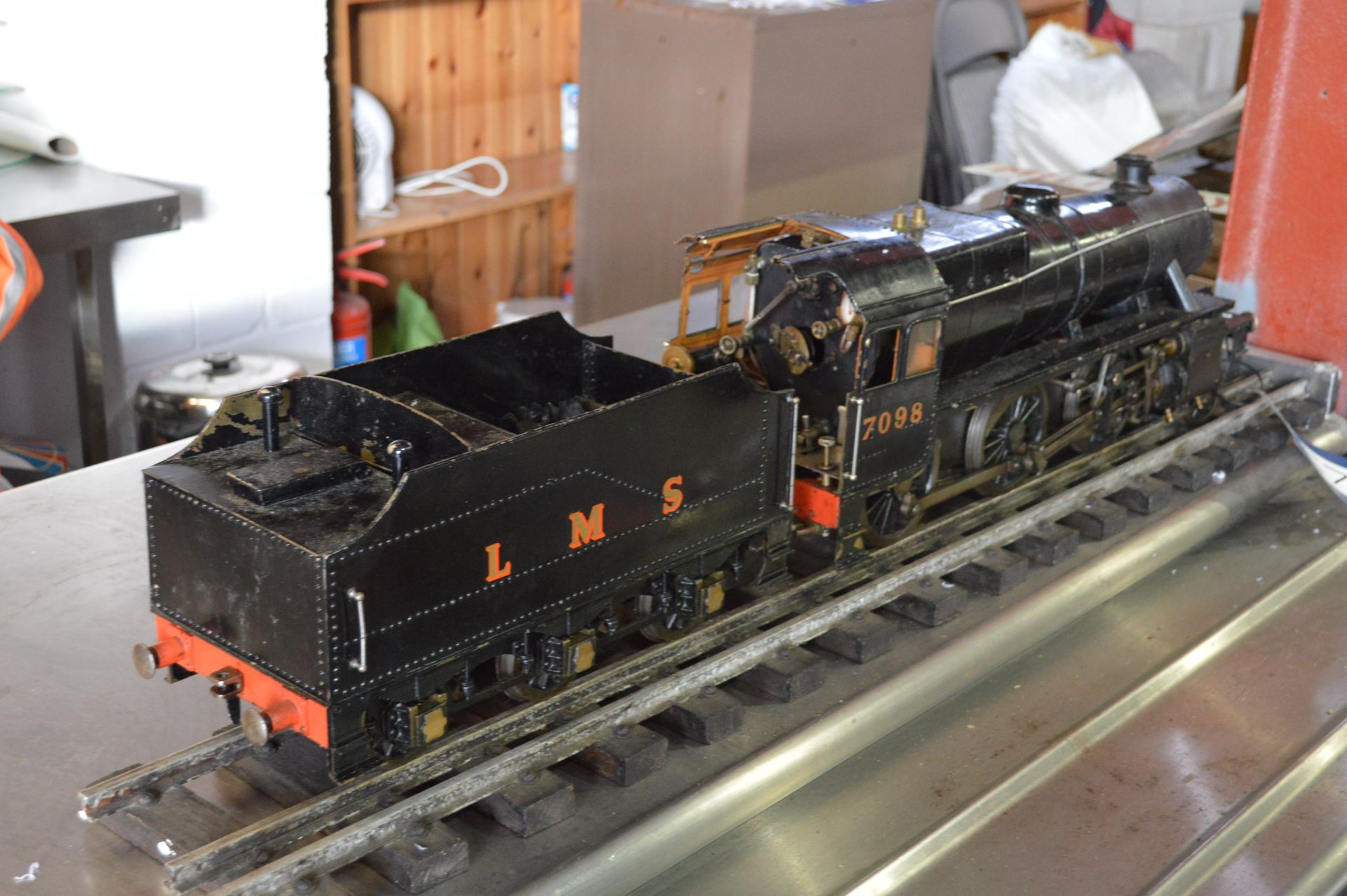 2-6-0 COAL-FIRED MODEL STEAM TRAIN - Image 15 of 16