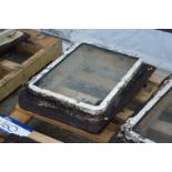 Ships Window & Frame, 560mm x 400mm (Note VAT is n