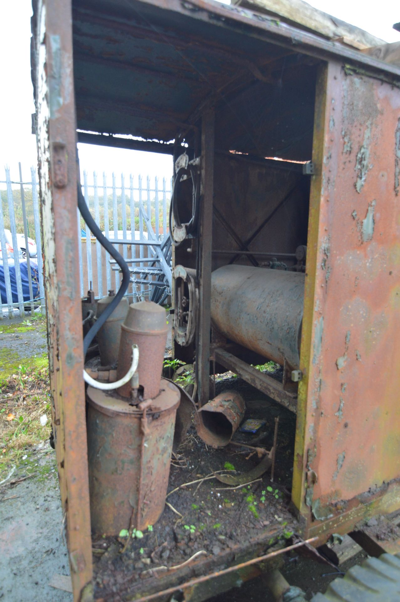 WWII Twin Axle Drawbar Compressor & Maintenance Tr - Image 3 of 6