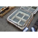 Ships Window & Frame, approx. 850mm x 750mm (Note