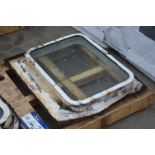 Ships Window & Frame, approx. 610mm x 450mm (Note