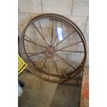 One Pair Wheels, each 1.22m dia (Note VAT is not c