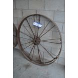 One Pair Wheels, each 1.33m dia (Note VAT is not c