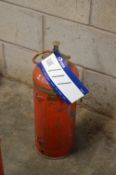 Fire Extinguisher (Note VAT is not chargeable on h
