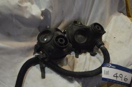 Two Gas Masks(Note VAT is not chargeable on hammer