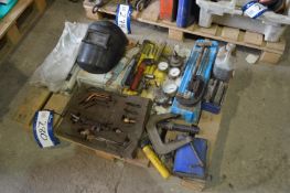 Mainly Welding Equipment and Welding Rods, on pall
