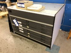 1300mm x 950mm Light Table with 6 Plan Drawers