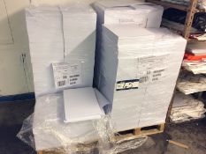 Large Quantity of 450 x 640 Paper on 4 pallets