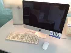 Apple IMac Computer, Serial No: W80520NLHJV, with
