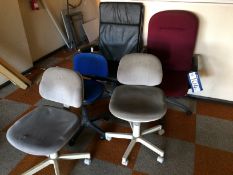 7 x Various Office Chairs