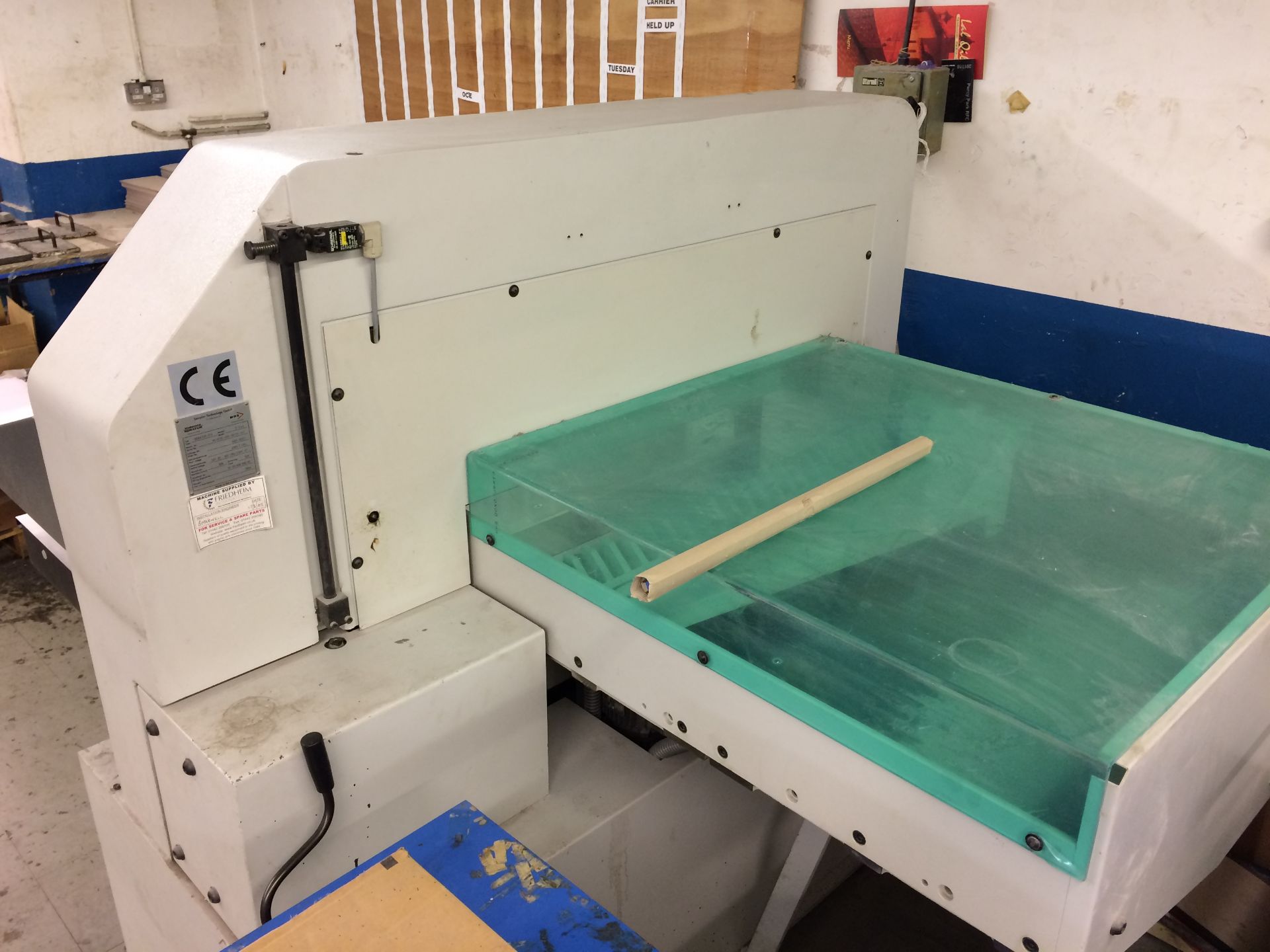 Schneider Senator 078 E-Line Guillotine, Serial No - Image 2 of 3