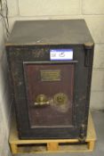 FG Griffin and Co Bent Steel Key Safe (no key)