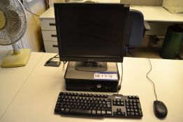 Dell Optiplex 755 Desk Top PC, Monitor, Keyboard a