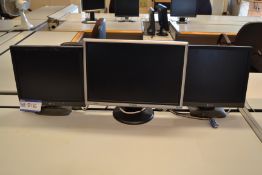 Four Flat Screen Monitors (as set out)