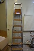 Aluminium Seven Tread Step Ladder