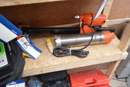 Husqvarna DMS160 Electric Drill, with stand and co