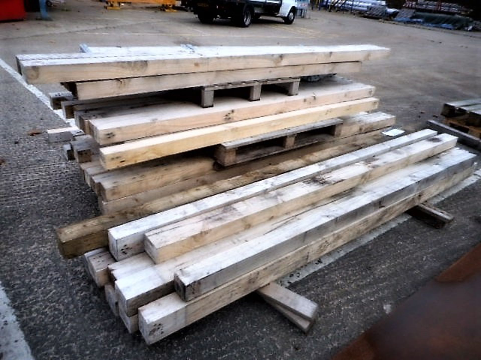 Quantity of Timber Section in 2 Stacks including 1 - Image 2 of 2