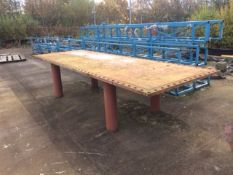 Steel Workbench (4.5m Approx)