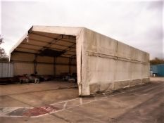 Relocatable “Rubb” 3-Sided Building approx. 50ft x