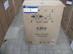 CDA Wine Cooler, Stainless Steel 30cm (FWC303SS),