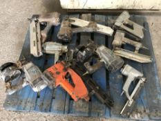 Nail Guns (on pallet – known to require attention)