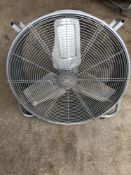 Two 24in Prem-i-air Adjustable Fans, 240v, high, medium & low speeds All lots will be loaded onto