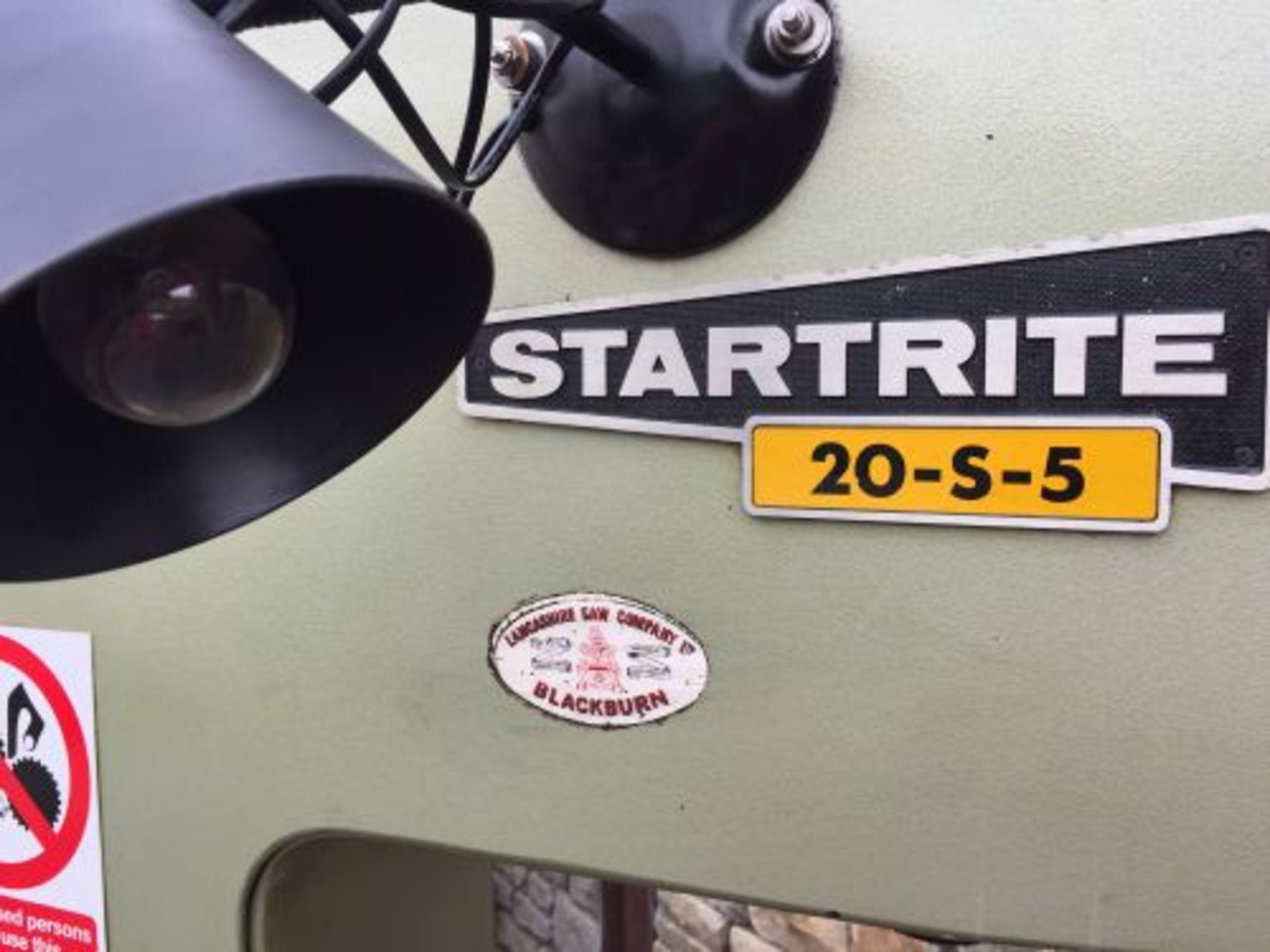 Startrite 20-S-5 Bandsaw, with tilt bed and DC bra - Image 3 of 6
