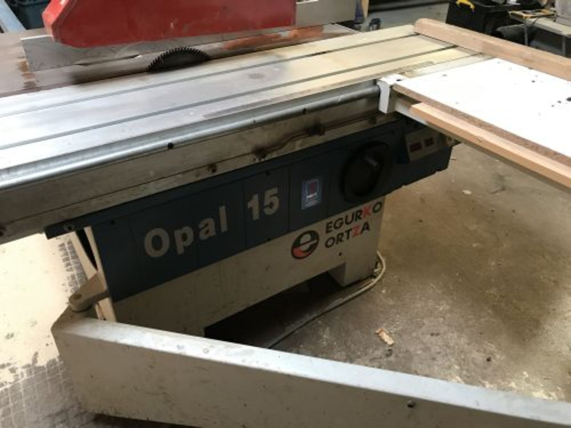 EGURKO ORTZA 1500 Opal 15 PANEL SAW, year of manuf - Image 5 of 8