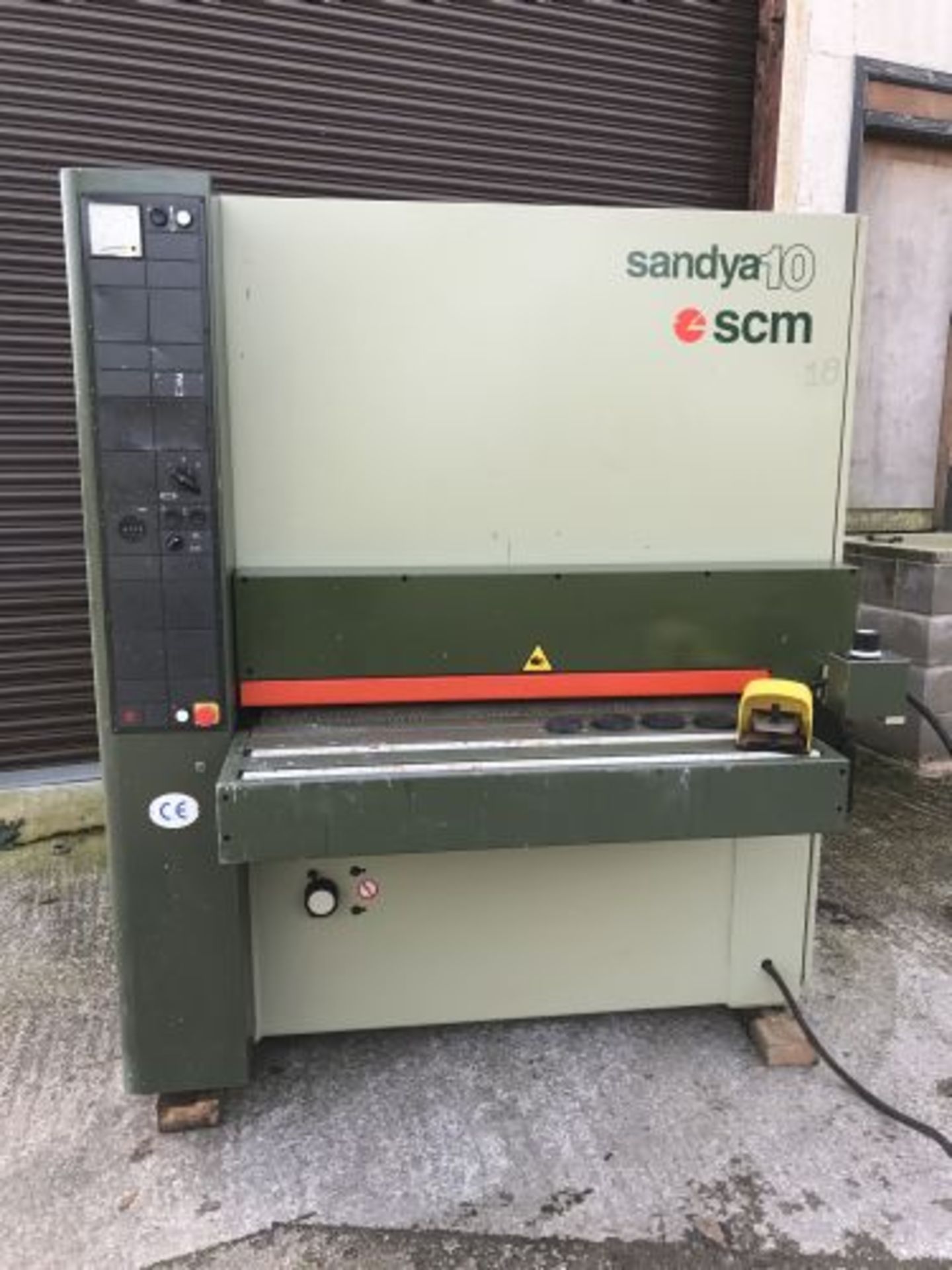 SCM Sandya 10RR 110 TWIN BELT SANDER, year of manu