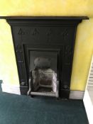 Cast Iron Fire Place Surround, 30in x 46in frame A