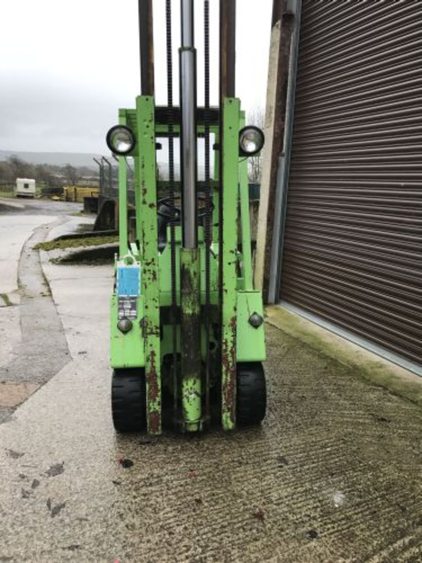 Allis-Chalmers FE50-24 ELECTRIC FORK LIFT TRUCK, s - Image 10 of 12