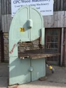 Robinson TD-E 36in Narrow Vertical Bandsaw, with 2
