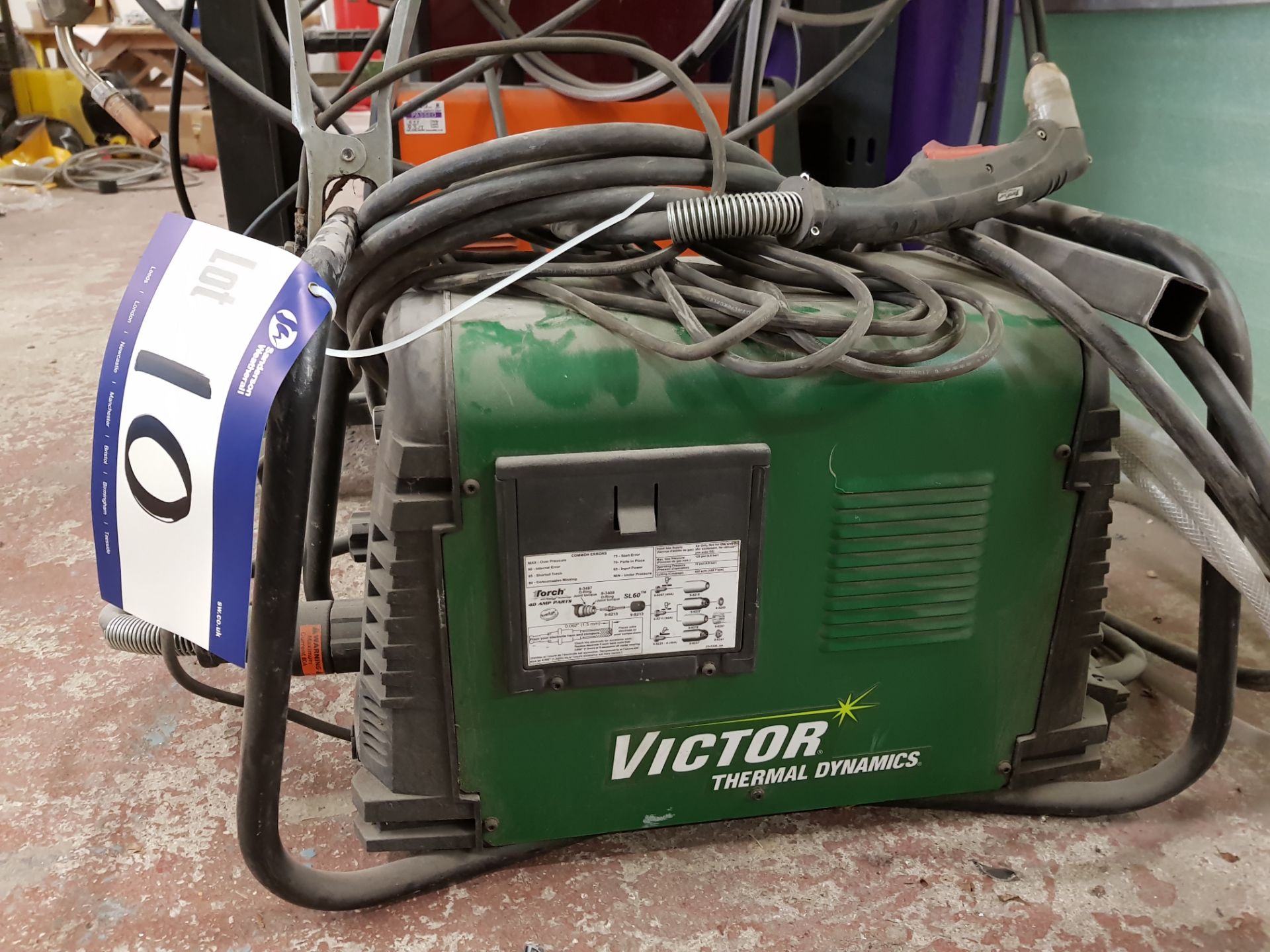 Victor Thermal Dynamics 40a Plasma Cutter - Image 2 of 2