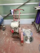 Petrol Driven Floor Saw and Blades