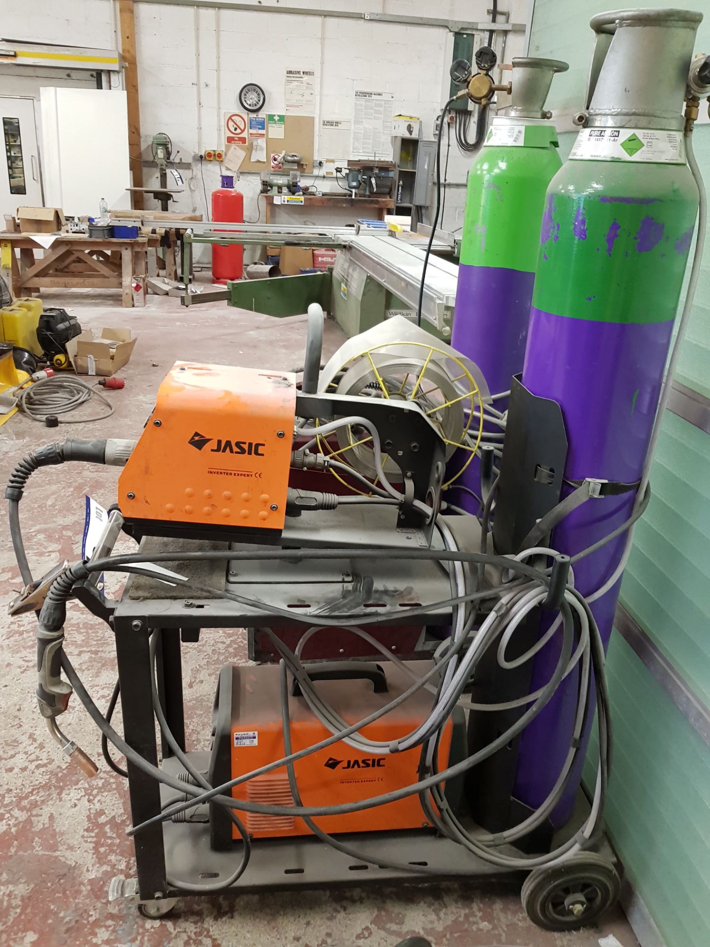 Jasic Mig 250F Mig Welder c/w Jasic WF21 Wire Feed - Image 4 of 4