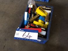 Box of Assorted End Millers, Slot Drills, Ripping