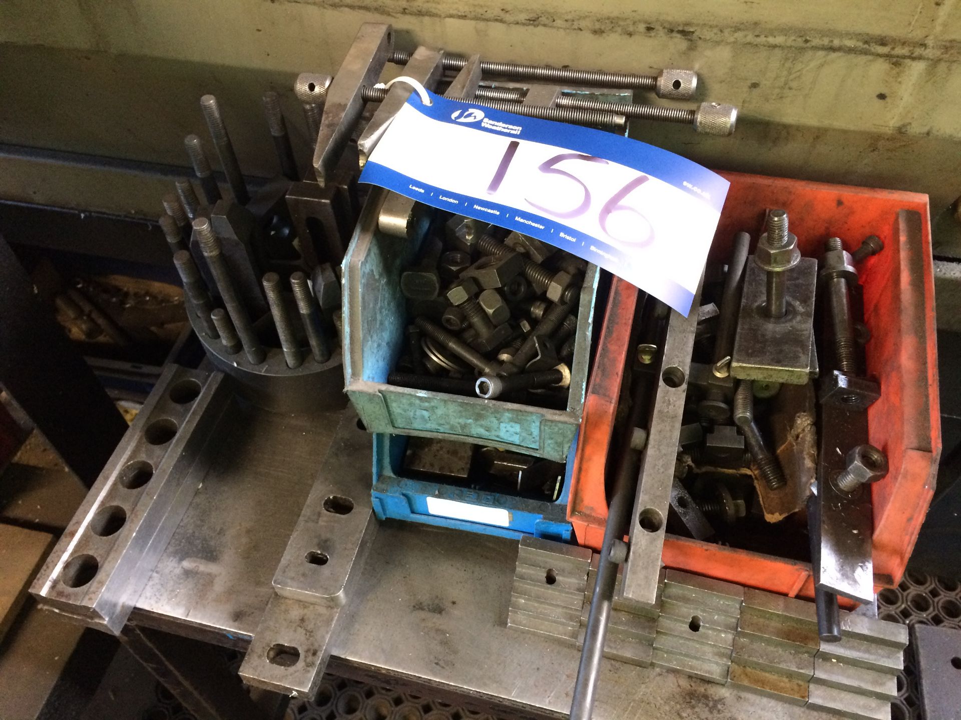 Assorted Clamping Equipment for Slotted Machine Ta