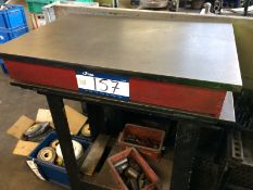 Metal Surface Table on Stand, 910mm x 610mm