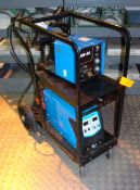 Classic Mig/Arc 300 Trolley Mounted Welding Package, electrode sizes weldable 1.6 - 4.0mm, trolley