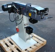 RDV T100 Triple Grind Tube Notcher/Linisher, serial no. 9150092015, with tube notching rollers, 48.