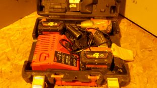 Milwakee M18 CIW12-402C Impact Wrench, 18v All lots will be strap banded (where appropriate) &