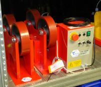 Automa SR1200 Power Roller Positioner, serial no. 15280, 1200kg load, diameters between 20mm and