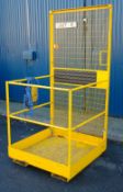 Fork Lift Truck Access Safety Platform (ref. H1148) All lots will be strap banded (where