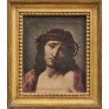 Reni, Guido - Nachahmer Ecce Homo - 19. Jh. Antlitz des gepeinigten Gottessohnes mit Dornenkrone.