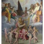 Candid, Peter / Marten de Vos (Antwerpen 1532-1603 ebd.) Nachfolge König David mit Harfe und die