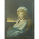 Green, Valentine Selbstbildnis der Malerin Mrs. M. Cosway (Salford bei Evesham 1739-1813 London)