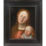 Dürer, Albrecht - Nachfolge des 16. Jahrhunderts Madonna mit Kind (Nürnberg 1471-1528 ebd.) Öl/Holz.