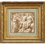 Polidoro da Caravaggio - nach Niobe bittet Artemis und Apollon um das Leben Ihrer Kinder