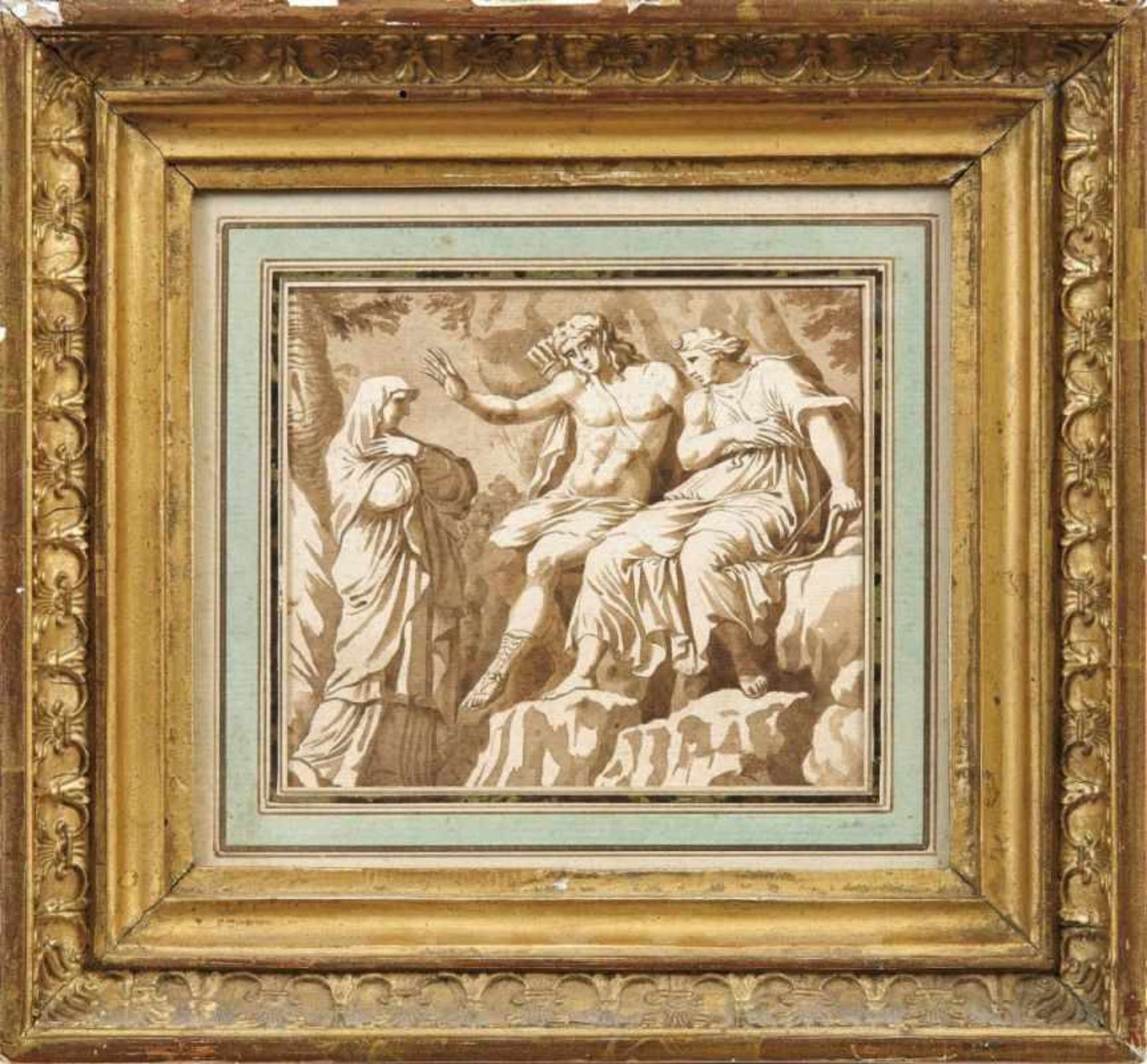 Polidoro da Caravaggio - nach Niobe bittet Artemis und Apollon um das Leben Ihrer Kinder
